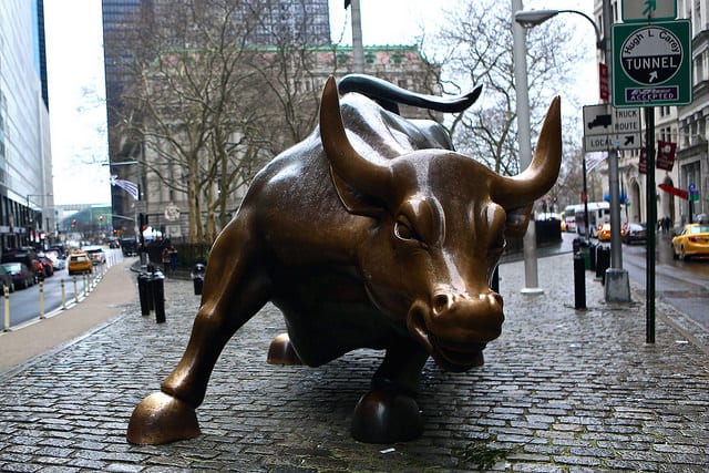 stock market bull